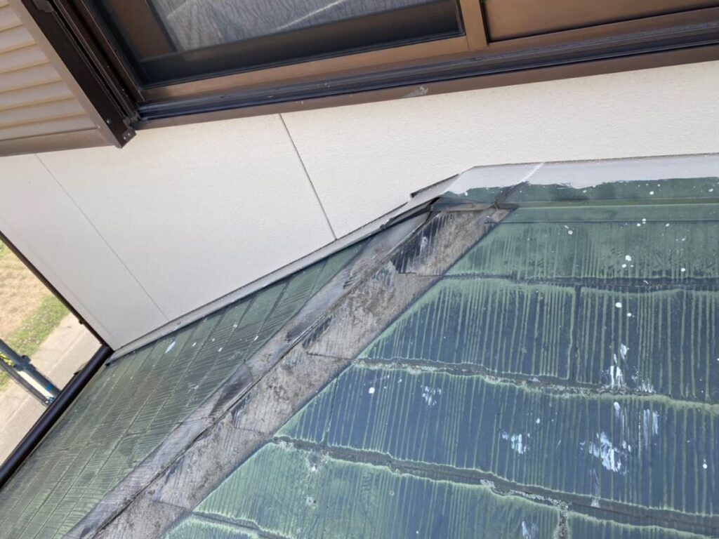 岐阜市 S様邸　劣化したスレート屋根のカバー工法をおこないました。