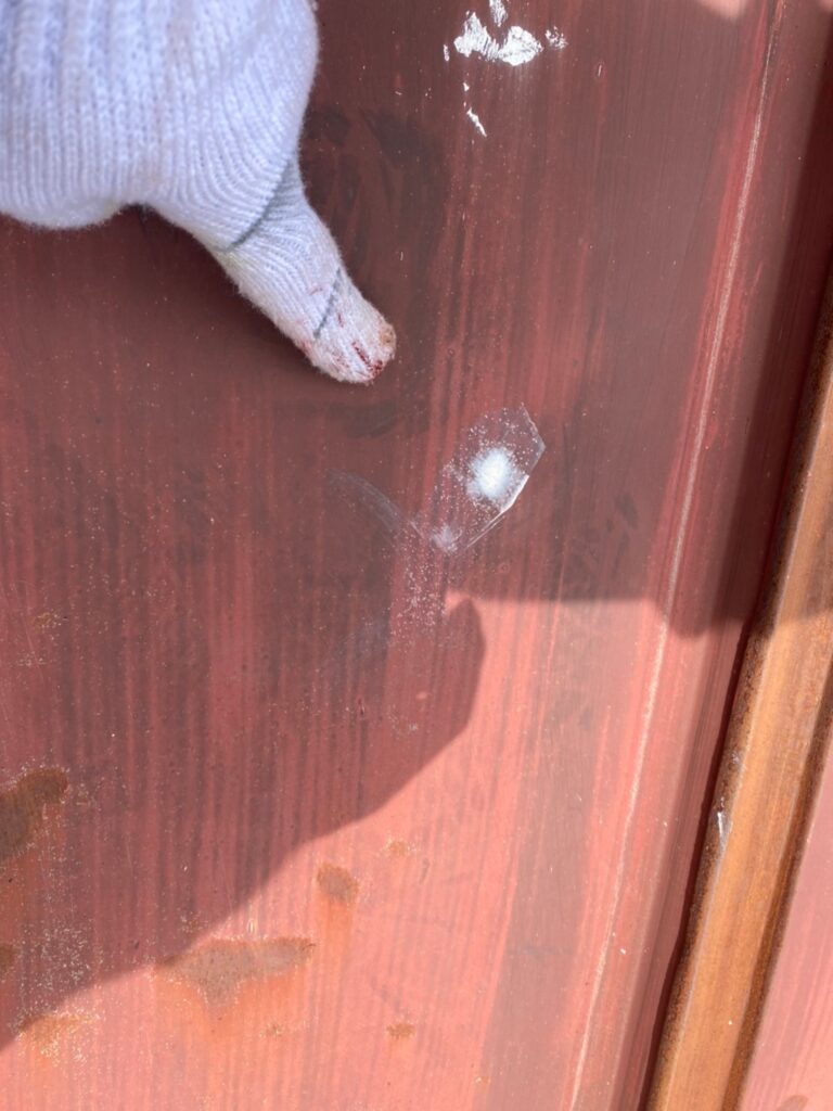 瑞穂市　サビの発生した賃貸の瓦棒屋根　高耐久シリコン塗装により艶が復活しました。