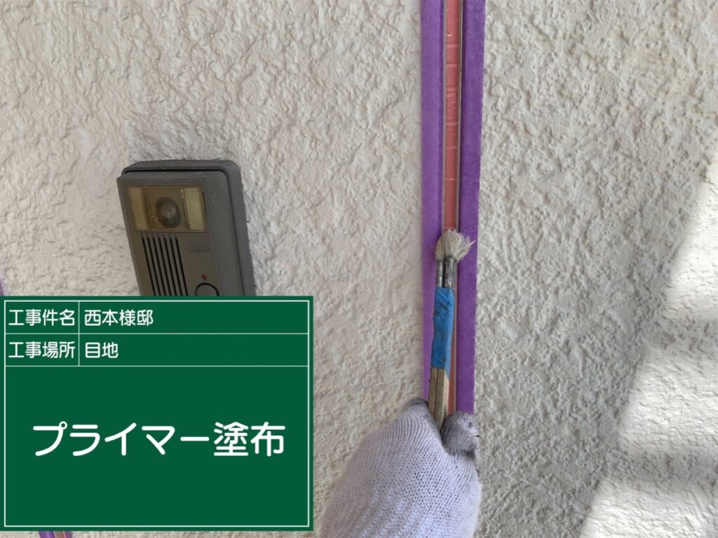 岐阜市　カントリー調のお宅で高耐久シリコン塗装をおこない淡いピンクベージュが馴染む可愛い仕上がりになりました。
