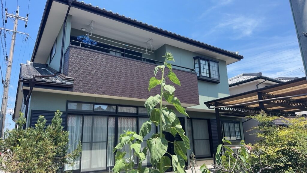 安八郡｜築25年超えのお住まいが外壁塗装により生まれ変わりました！