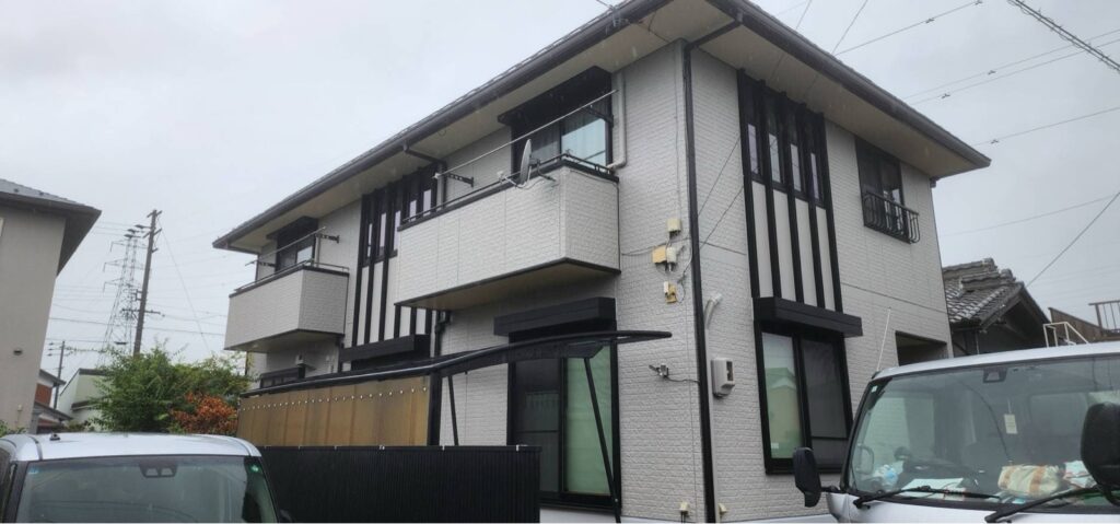 不破郡｜ハウスメーカー住宅もお任せください！積水ハウス築25年 外壁塗装事例