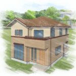 ベージュ　外壁　イメージ　ウォークインホーム